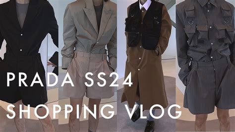 prada ss24 vlog.